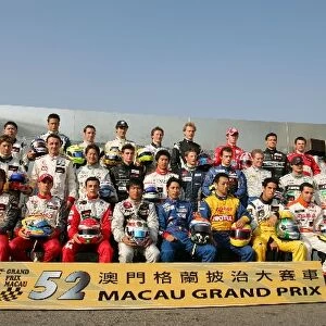 52nd Macau Grand Prix: 2005 Macau Formula 3 driver group shot