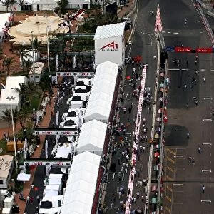 A1 Grand Prix: Aerial shots of Durban: A1 Grand Prix, Rd7, Durban, South Africa, Race Day, 29 January 2006
