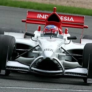 A1GP: Ananda Mikola A1 Team Indonesia: A1GP Test, Silverstone, England, 30-31 August 2006