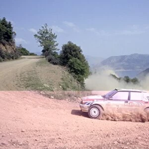Acropolis Rally, Greece. 2-5 June 1991: Juha Kankkunen / Juha Piironen, 1st position