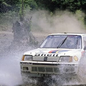 Acropolis Rally, Greece. 27-30 May 1985: Timo Salonen / Seppo Harjanne, 1st position
