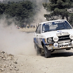 Acropolis Rally, Greece. 28 May-3 June 1977: Bjorn Waldegaard / Hans Thorszelius, 1st position