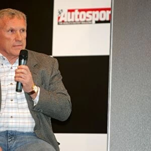 Autosport International Show 2006: Tom Walkinshaw, TWG Group, is interviewed on the main stage