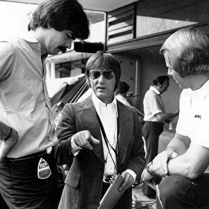 Bernie Ecclestone with Gordon Murray: Italian Grand Prix, Monza 1978