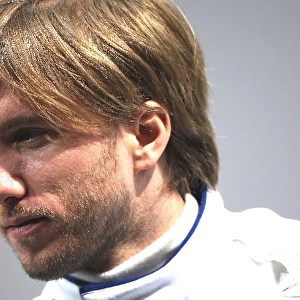 BMW Sauber F1. 09 Roll-Out: Nick Heidfeld BMW Sauber F1 during the driver press conference