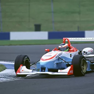 British Formula Three Donnington, England. 1st - 2nd July 2000. Rd 7&8. Gianmaria Bruni, 2nd position Race 1, 4th Race 2. World Peter Spinney/ LAT Photographic