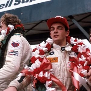 British Formula Ford Festival: The podium finishers: James Weaver; Tommy Byrne Festival winner; Rick Morris