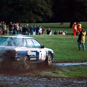 British Rally Championship: Colin McRae with co-driver Derek Ringer Subaru Legacy won the rally and the British Championship as a result
