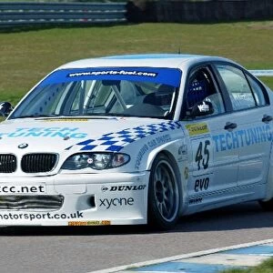 BTCC Media Day: Jim Pocklington J Team Motorsport with Tech Tuning BMW