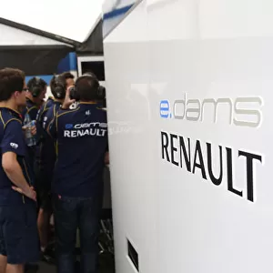 Buenos Aires e-Prix Race. e. Dams Renault Team. FIA Formula E World Championship. Buenos Aires, Argentina, South America. Saturday 10 January 2015. Copyright: Adam Warner / LAT / FE ref: Digital Image _L5R7036