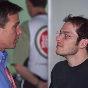 Craig Pollock and Jacques Villeneuve