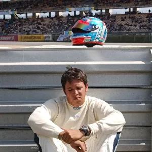 A disappointed Daniel La Rosa (GER), MB Racing Performance, Dallara-Opel