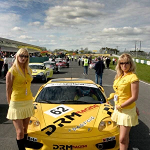 DRM Grid girls 2004 British GT Championship Mondello Park, Ireland
