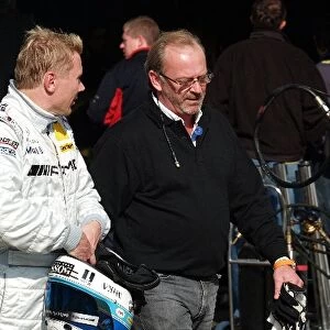 DTM: Out after the 1st Session, Mika Hakkinen AMG Mercedes C-Klasse