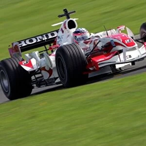 F1 Testing: Takuma Sato Super Aguri F1: F1 Testing, Day 2, Silverstone, England