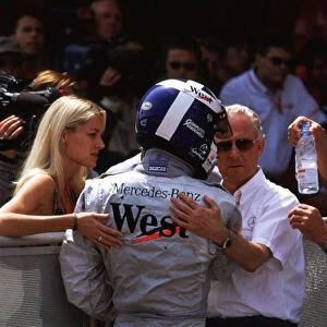 F1Spanish Grand Prix-McLaren-David Coulthard-Portrait-Parc Ferme