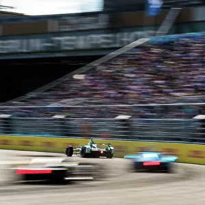 Fe Formula E Race Action