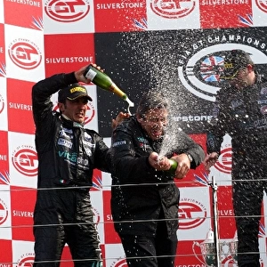 FIA GT Championship: Celebrations on the podium