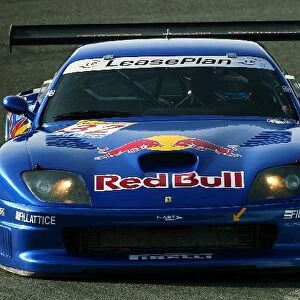 FIA GT Championship: The Dart Racing Red Bull Ferrari 550 Maranello of Luca Riccitelli / Dieter Quester did not finish