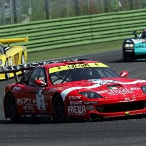 FIA GT Championship: Fabrizio Gollin / Luca Cappellari BMS Scuderia Italia Ferrari 550 Maranello finished in 4th place