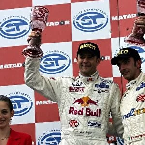 FIA GT Championship: L-R: Karl Wendlinger / Andrea Bertolini JMB Racing finished in 2nd place