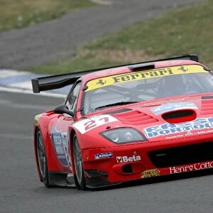 FIA GT Championship: Loris Kessel / Massimo Cattori Kessel Racing Ferrari 575