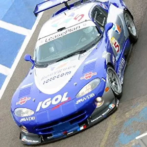 FIA GT Championship: Philippe Alliot / David Hallyday Force One Racing Chrysler Viper GTS-R