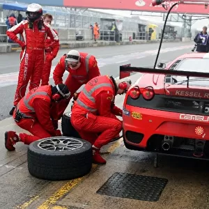 FIA GT Championship: Problem at the Pitstop for Henri Moser / Fabrizio Del Monte Kessel Racing Ferrari 430 GT