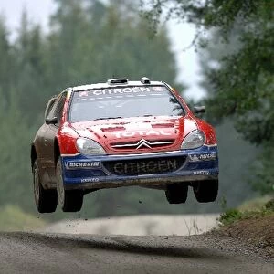 FIA World Rally Championship: Francois Duval, Citroen Xsara WRC, on stage 4