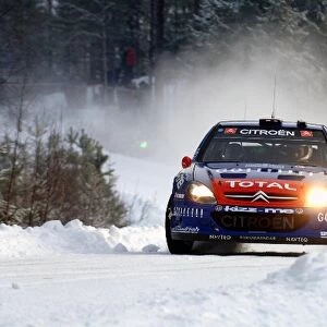FIA World Rally Championship: Xavier Pons with co-driver Carlos del Barrio Citroen Xsara WRC on stage 16