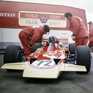 Formula 1 1970: Lotus 72 Unveil