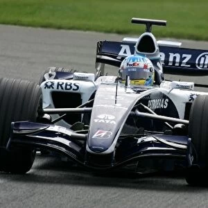 Formula 1 Testing: Alex Wurz Williams FW28 Third Driver