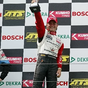 Formula 3 Euroseries: Podium, Nico Rosberg, Team Rosberg, Dallara F3-03 Opel