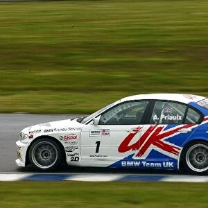 Formula BMW UK Championship: Andy Priaulx demonstrates the BMW World Touring Car