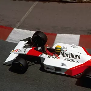 Formula One Championship, Rd 3, Monaco Grand Prix, Monte Carlo, Monaco, 15 May 1988