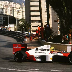 Formula One Championship, Rd 3, Monaco Grand Prix, Monte-Carlo, Monaco, 7 May 1989