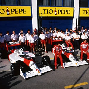 Formula One Championship, Rd14, Spanish Grand Prix, Jerez, Spain, 2 October 1988