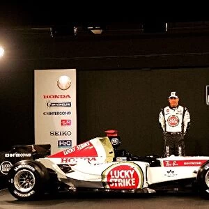 Formula One Launch: Enrique Bernoldi BAR Honda 007