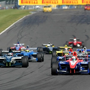 Formula Renault V6 Eurocup: Kousuke Matsuura Arta-Signature leads at the start of race 2