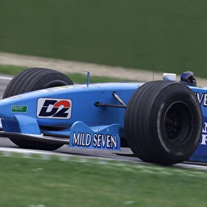 Formula One San Marino Grand Prix- RACE Alexander Wurz Imola, San Marino