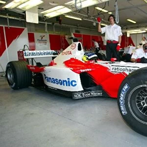 Formula One Testing: Cristiano Da Matta has his first F1 test with Toyota