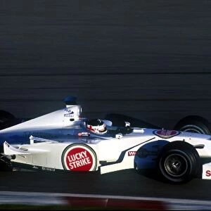 Formula One Testing: Darren Manning BAR Honda 002