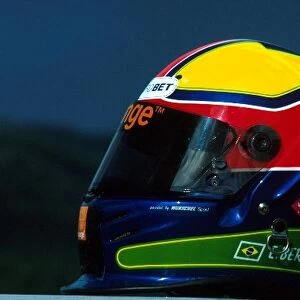 Formula One Testing: Enrique Bernoldi Arrows AMT A22 Helmet