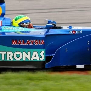 Formula One Testing: Felipe Massa tests the Sauber C21