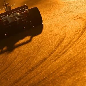 Formula One Testing: Force India F1 Sunset action