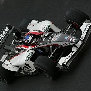 Formula One Testing: Heikki Kovalainen tests for the Minardi Team