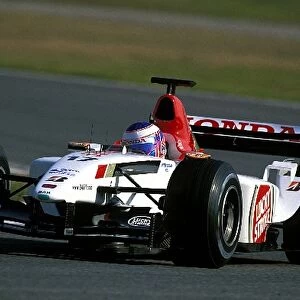 Formula One Testing: Jenson Button BAR Honda 005