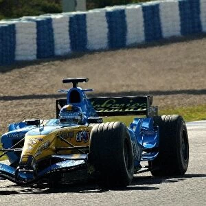 Formula One Testing: Lucas di Grassi Renault R25