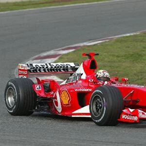 Formula One Testing: Luciano Burti Ferrari