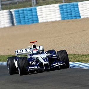 Formula One Testing: Marc Gene BMW Williams FW26